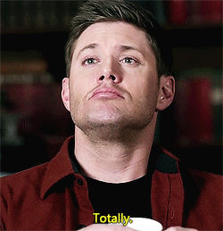 Totally Supernatural Dean Winchester GIF