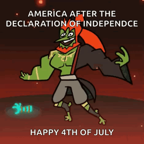 Totk America Declaring Independence GIF