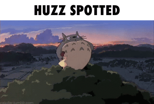 Totoro with Huzz