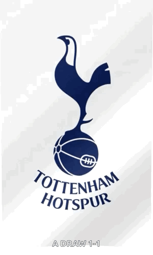 Tottenham Hotspur Logo Draw 1-1