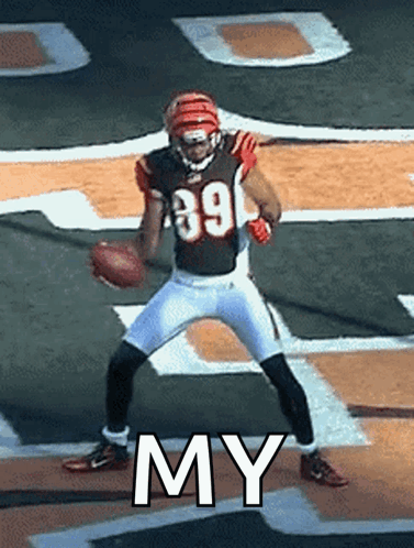 Touchdown Jerome Simpson Funny Dance GIF