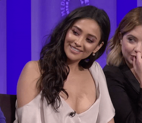 Touched Pretty Little Liars Shay Mitchell GIF