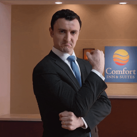 Tough Corporate Employee GIF