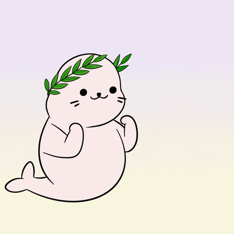 Tough Greek Seal GIF