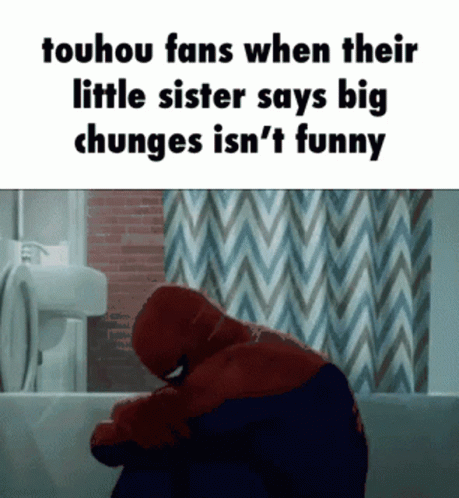 Touhou Fans When Sister Says Big Chunkes Isn't Funny GIF