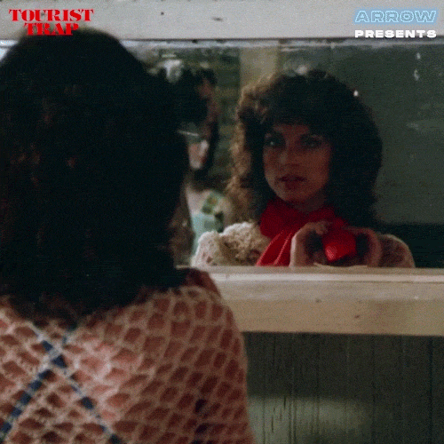 Tourist Trap Movie Mirror Scene GIF