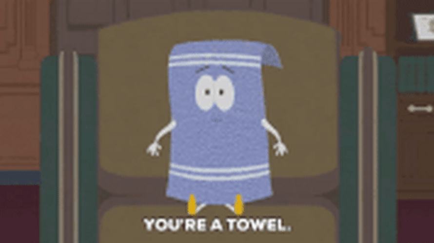 Towelie Talking To Himself GIF