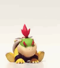 Toy Bowser Standing GIF