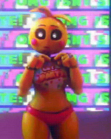 Toy Chica Shy Gif GIF