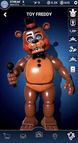 Toy Freddy Mobile Phone Screen Meme GIF