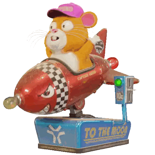 Toy Saying To The Moon