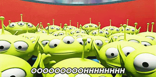 Toy Story Aliens Oooooohhhhhh GIF