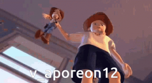 Toy Story Andy Letting Go Of Woody GIF
