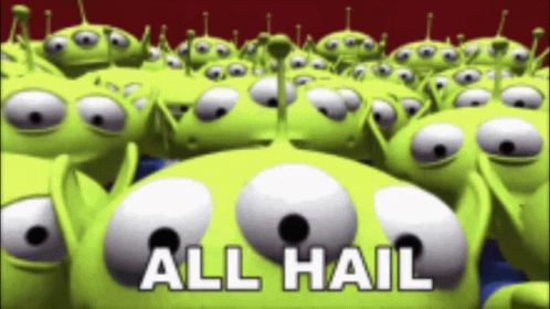 Toy Story Aliens All Hail