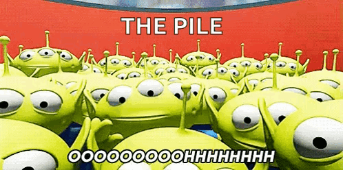 Toy Story Aliens Lined Up GIF