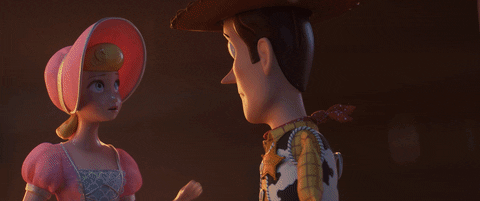 Toy Story Bo Peep Woody GIF
