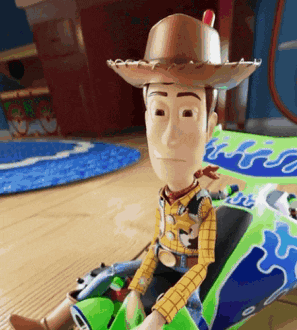 Toy Story Character Cowboy Hat in Toy Car