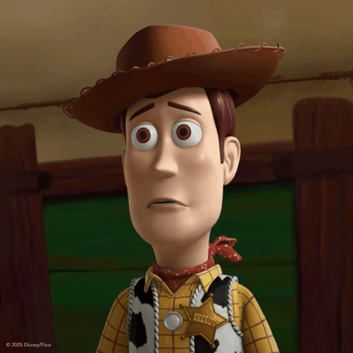 Toy Story Character With Sheriff Badge