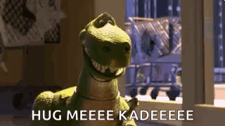 Toy Story Dinosaur Saying Hug Me Kadeeee