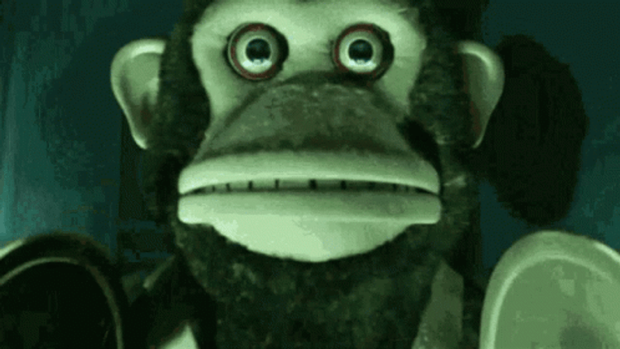 Toy Story Monkey On Security Camera GIF