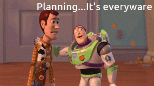 Toy Story Planning It's Everwhere GIF