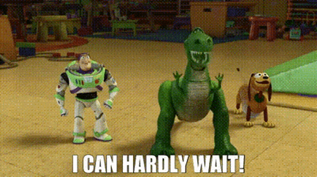 Toy Story Rex Gif GIF