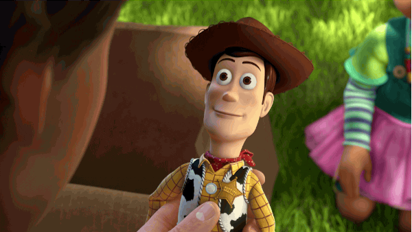 Toy Story Smiling Woody GIF