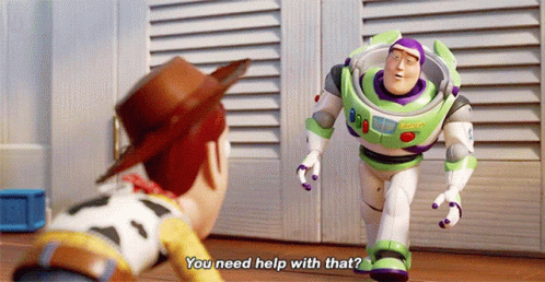 Toy Story Stop Get Some Help GIF