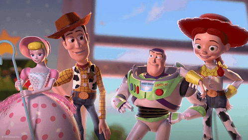 Toy Story Woody Jessie Buzz Lightyear Bo Peep