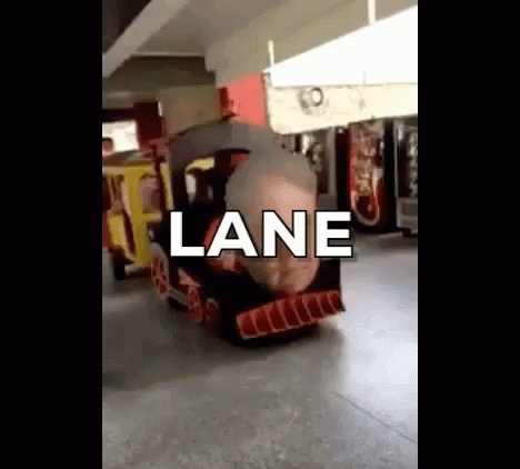 Toy Train With Lane Written On It
