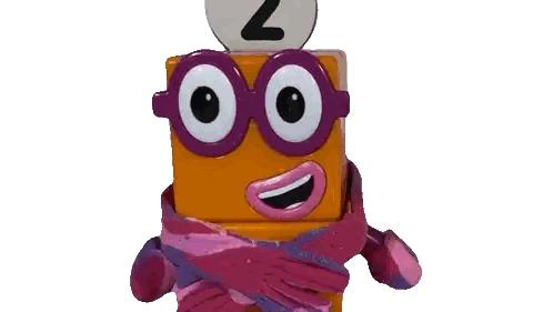 Toy With Glasses and Scarf Number 7