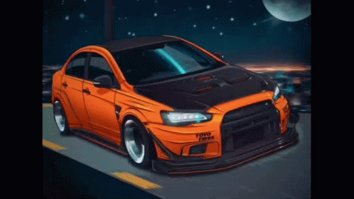 Toyo Tires Car Driving at Night