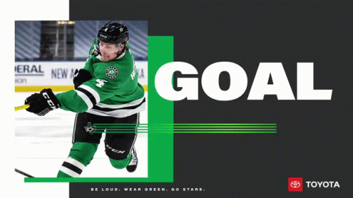 Toyota Ad Hockey Player In Green GIF