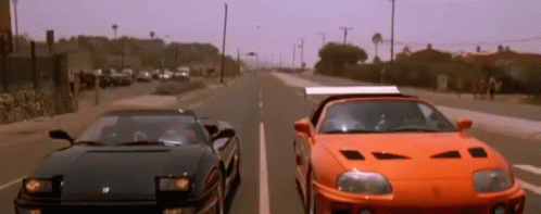 Toyota Supra Racing GIF