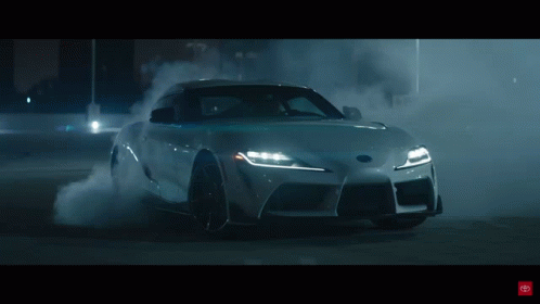 Toyota Supra Smoke GIF