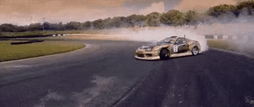 Toyota Supra Wild Drift GIF