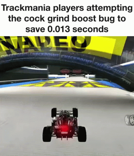 Trackmania Players Boost Bug GIF
