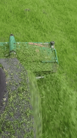 Tractor Grass Trimmer GIF