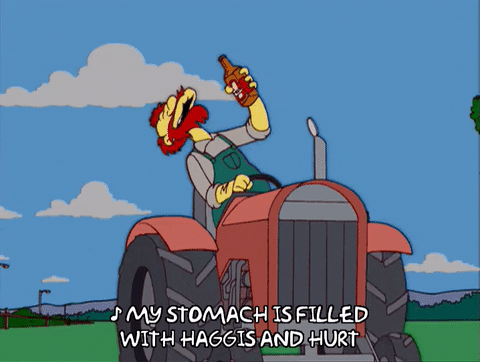 Tractor Groundskeeper Willie GIF