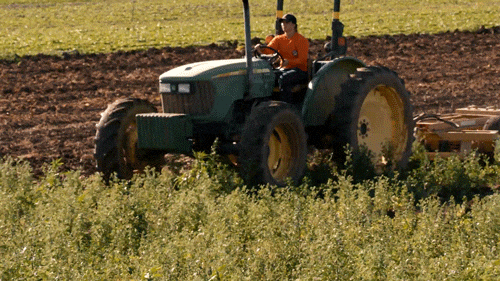 Tractor John Deere 8100 GIF