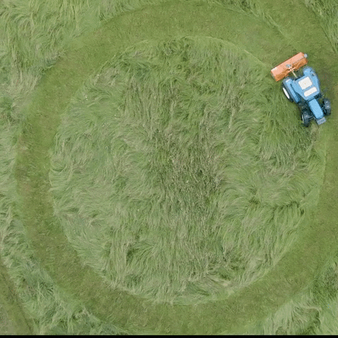 Tractor Round And Round GIF