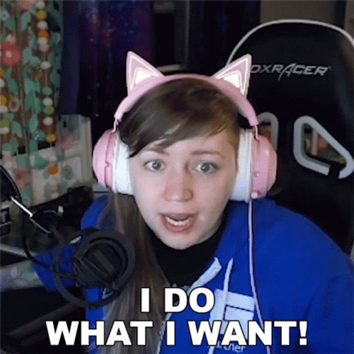 Tradechat I Do What I Want GIF