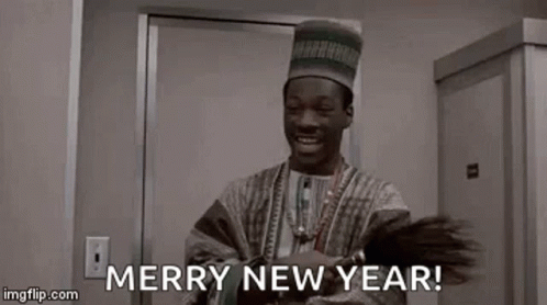 Trading Places Murphy Merry New Year GIF