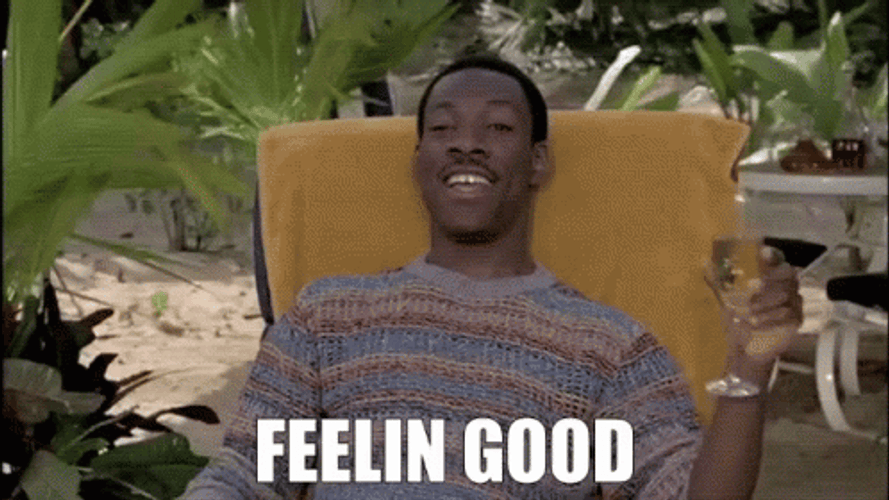 Trading Places Eddie Murphy Feelin Good GIF