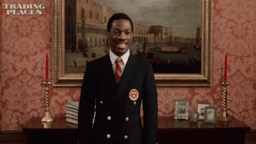Trading Places Eddie Murphy Looking Around GIF