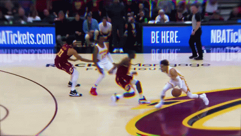 Trae Young Frozen Screen GIF
