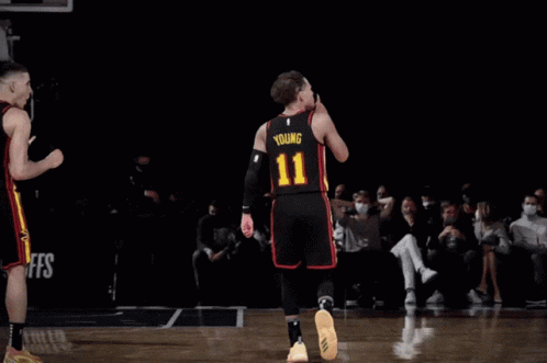 Trae Young Quiet 3d GIF