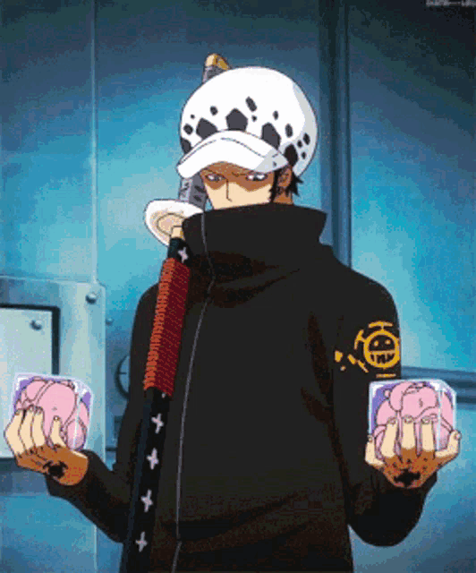 Trafalgar Law Heart Gif GIF