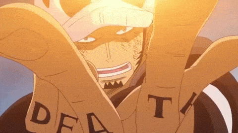 Trafalgar Law Swapping Bodies With Donquixote Doflamingo GIF