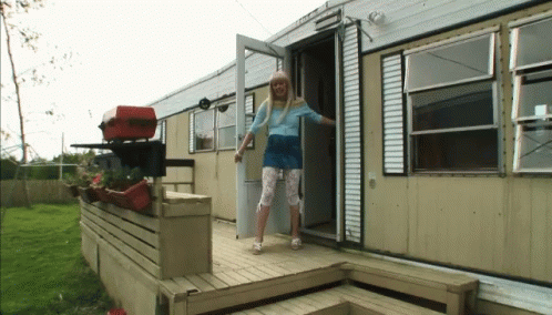 Trailer Park Drunk Fighting GIF
